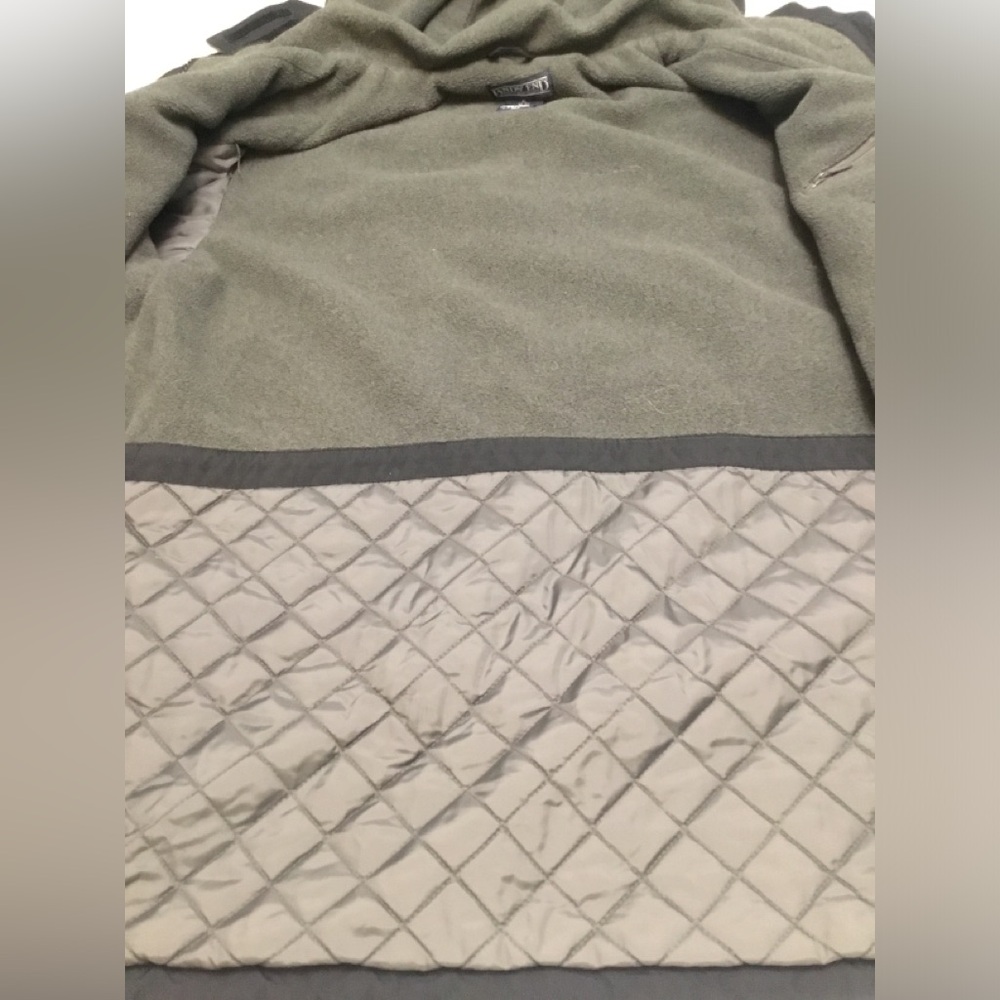 Lands' End Charcoal Fleece Outerwear - Picture 12 of 16